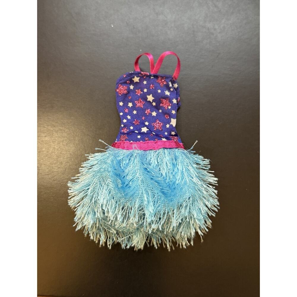Barbie Fashion Fever Fashionistas Blue Glam Replacement Dress 2012 Mattel